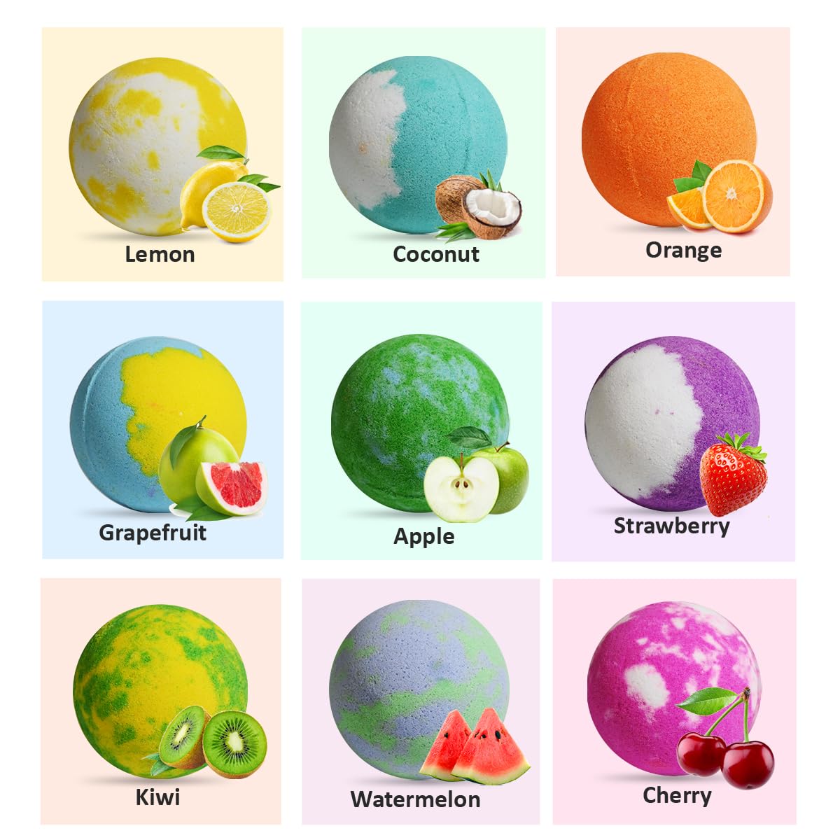 Santrela cruelty-free bath bombs ensure safe play for kids.