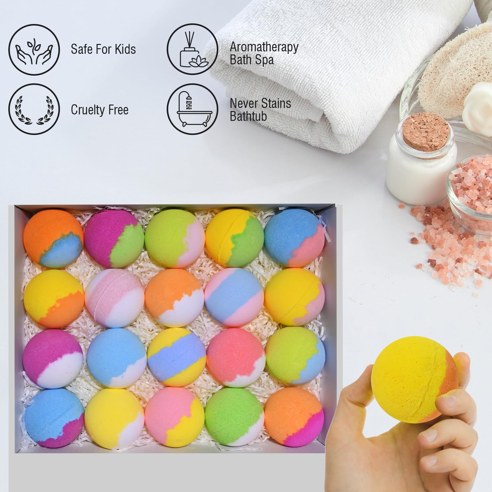 Santrela 20-pack gift set ideal for birthdays and holidays.