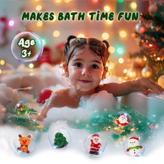 Sanyi kids bath bombs in bright colors for playful bath time