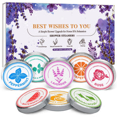 Sanyi Shower Steamer gift box shown for a relaxing morning ritual