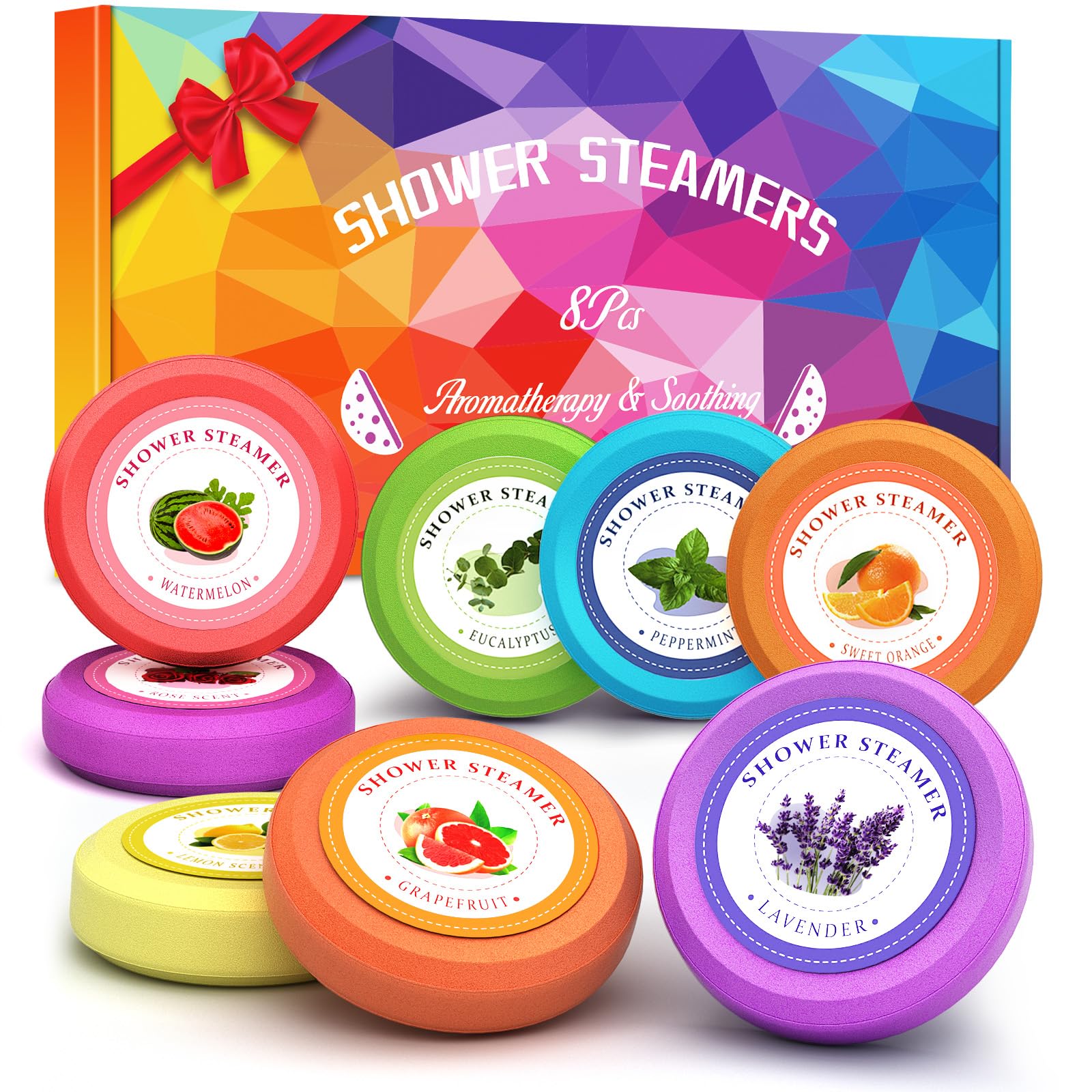 Sanyi Shower Steamers gift packaging, ideal for birthdays and special occasions.