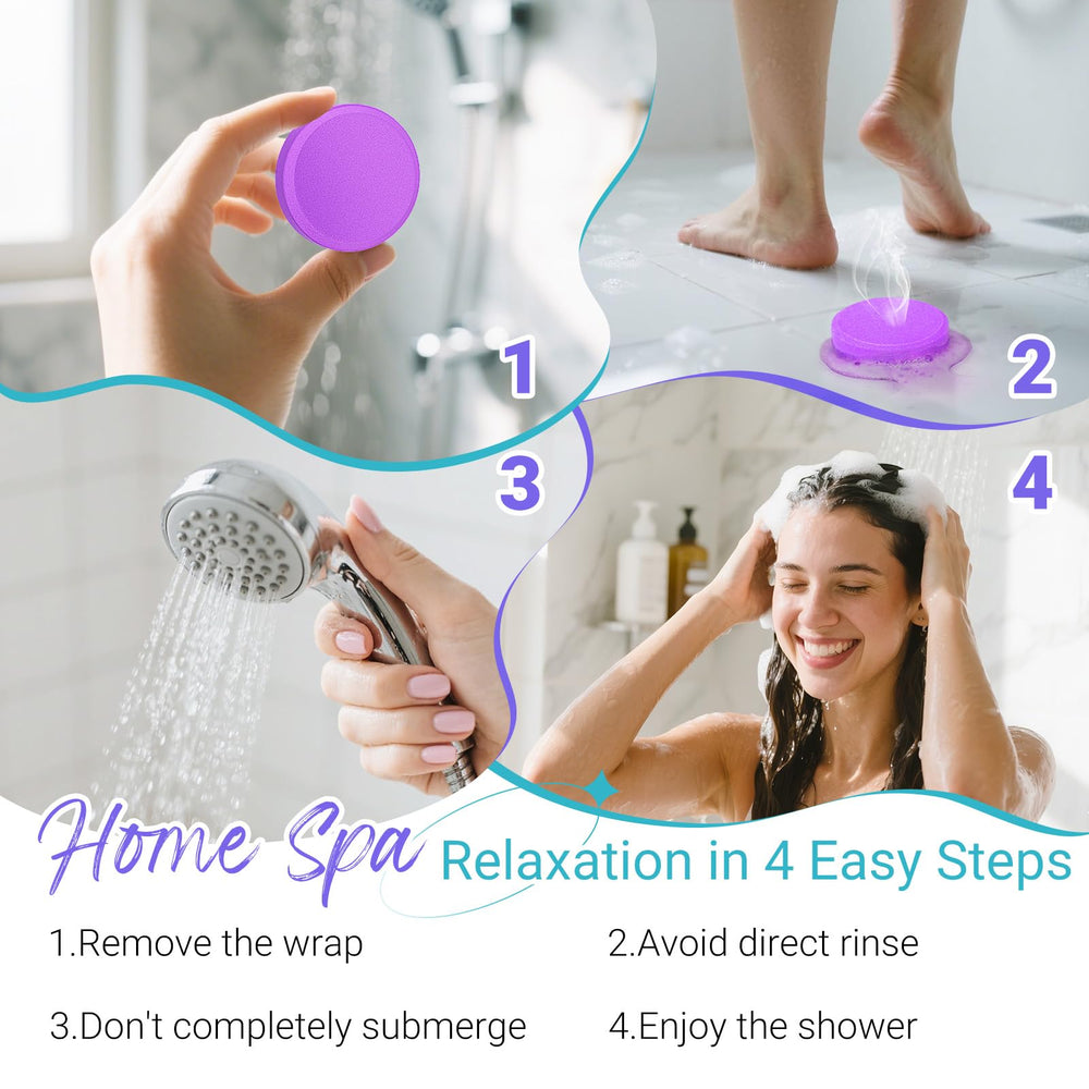 Sanyi Sweet Orange Bright shower steamer for an uplifting mood.