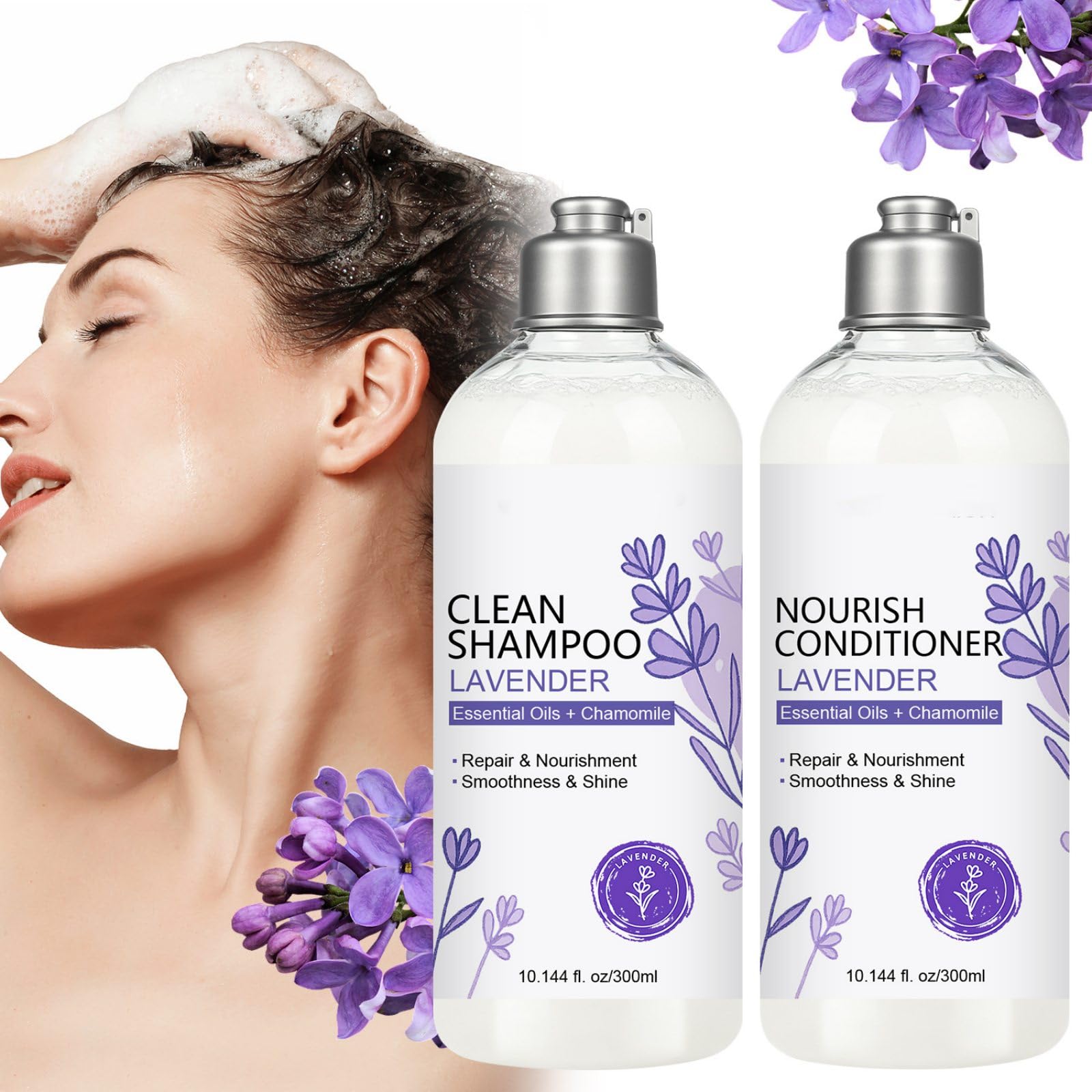 SANZHUAN Lavender set box on display suggests easy daily routine.