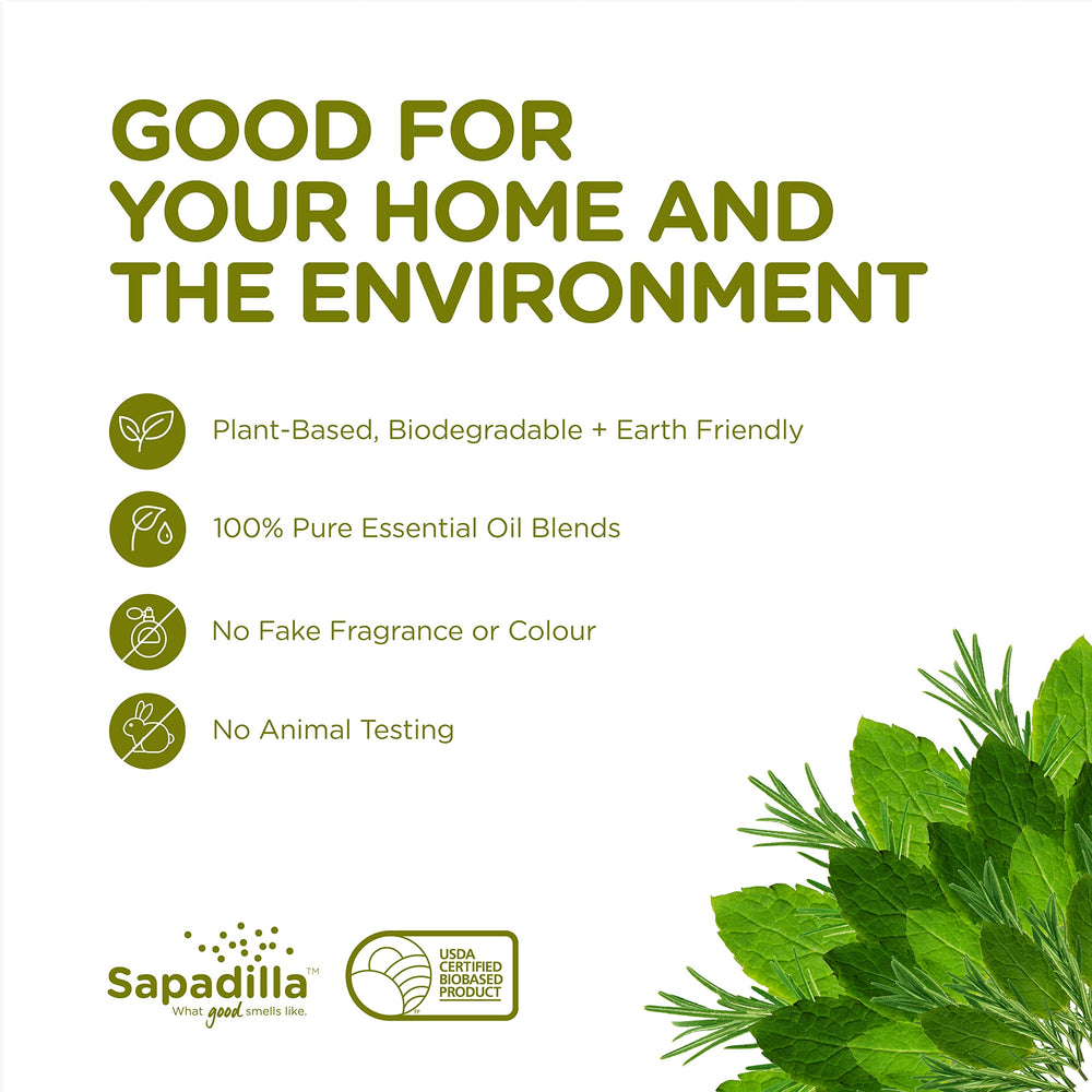 Sapadilla Rosemary Peppermint foamy lather during washing.