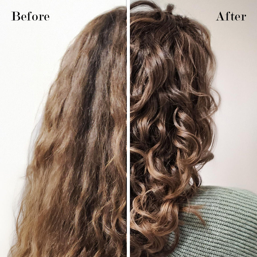 Saphira Divine Curls Conditioner pump for easy application.