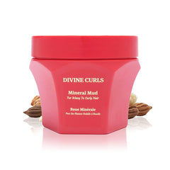 Saphira Divine Mineral Mud jar front view for premium skincare support