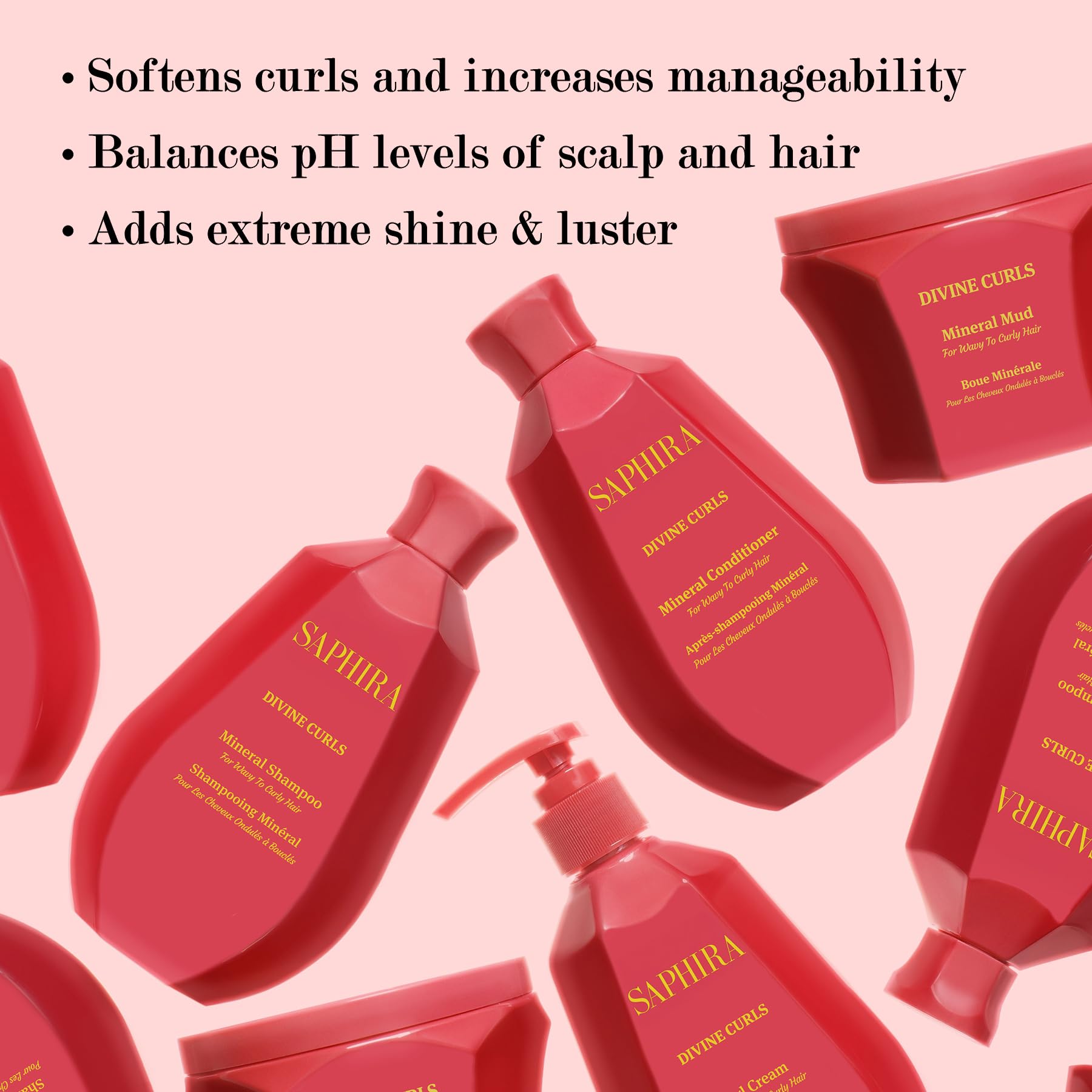 Saphira Divine Mineral Mud smoothing hands after use for moisturization
