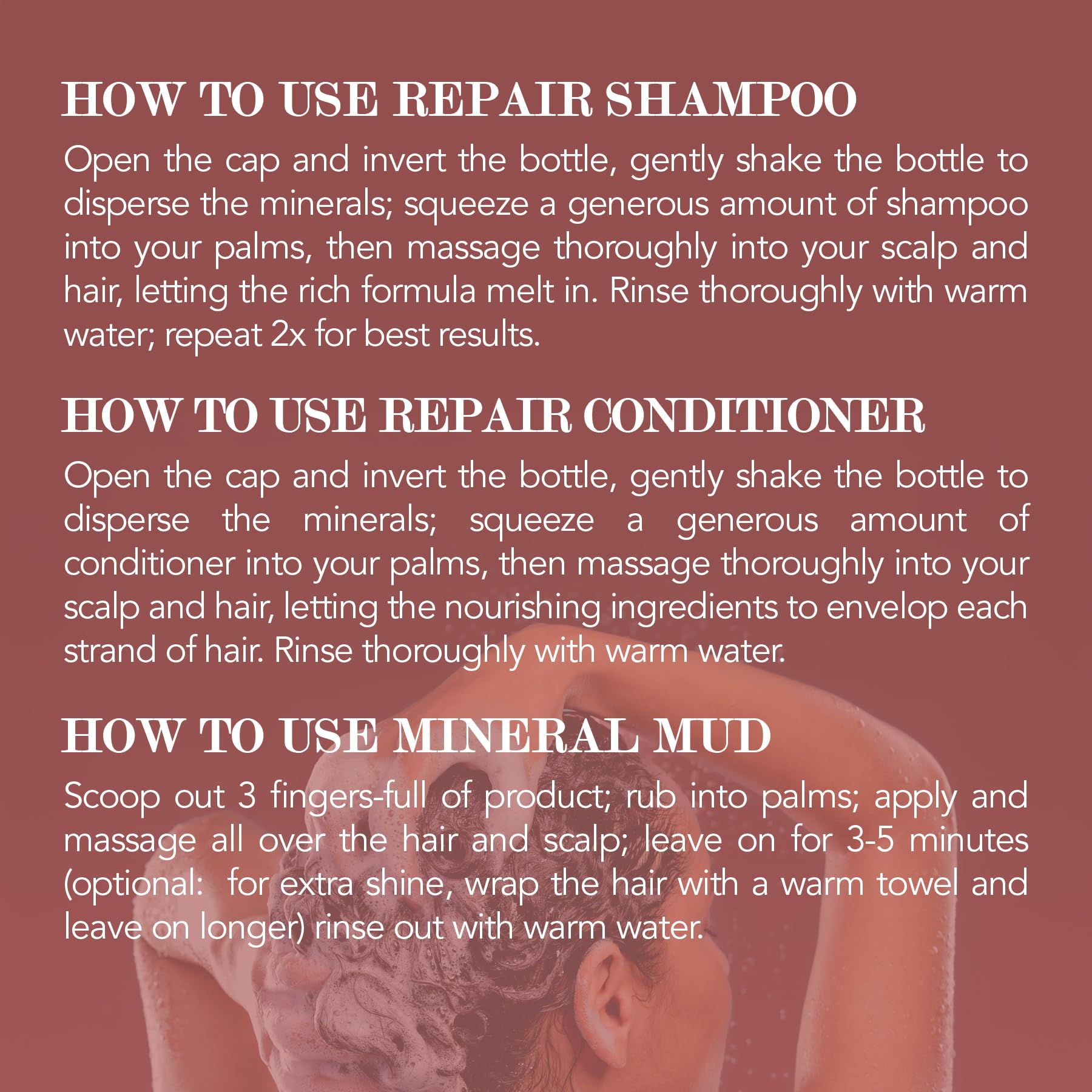 Saphira shampoo lather image emphasizing cleansing and hydration.