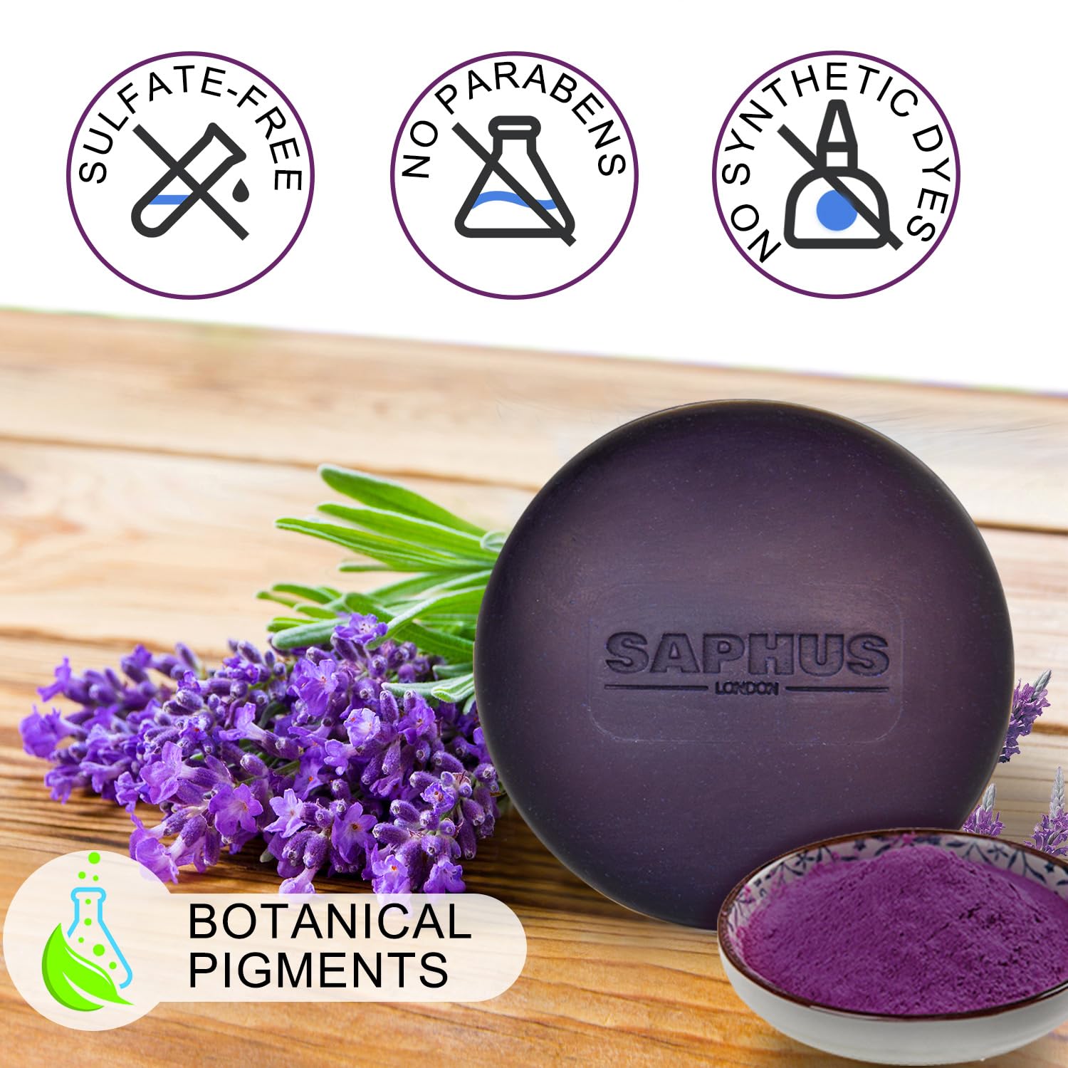 SAPHUS zero-waste packaging photo highlighting plastic-free design.
