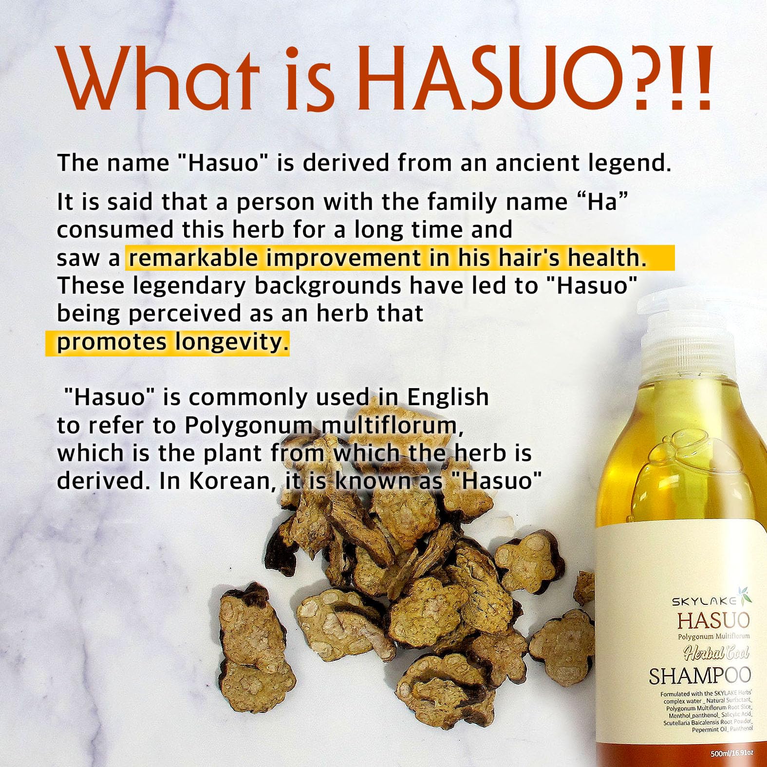Sappom Skylake Hasuo menthol cooling sensation on scalp.