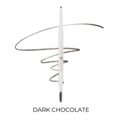 SARAH B. BEAUTY Better Brow six shade swatches show versatility.