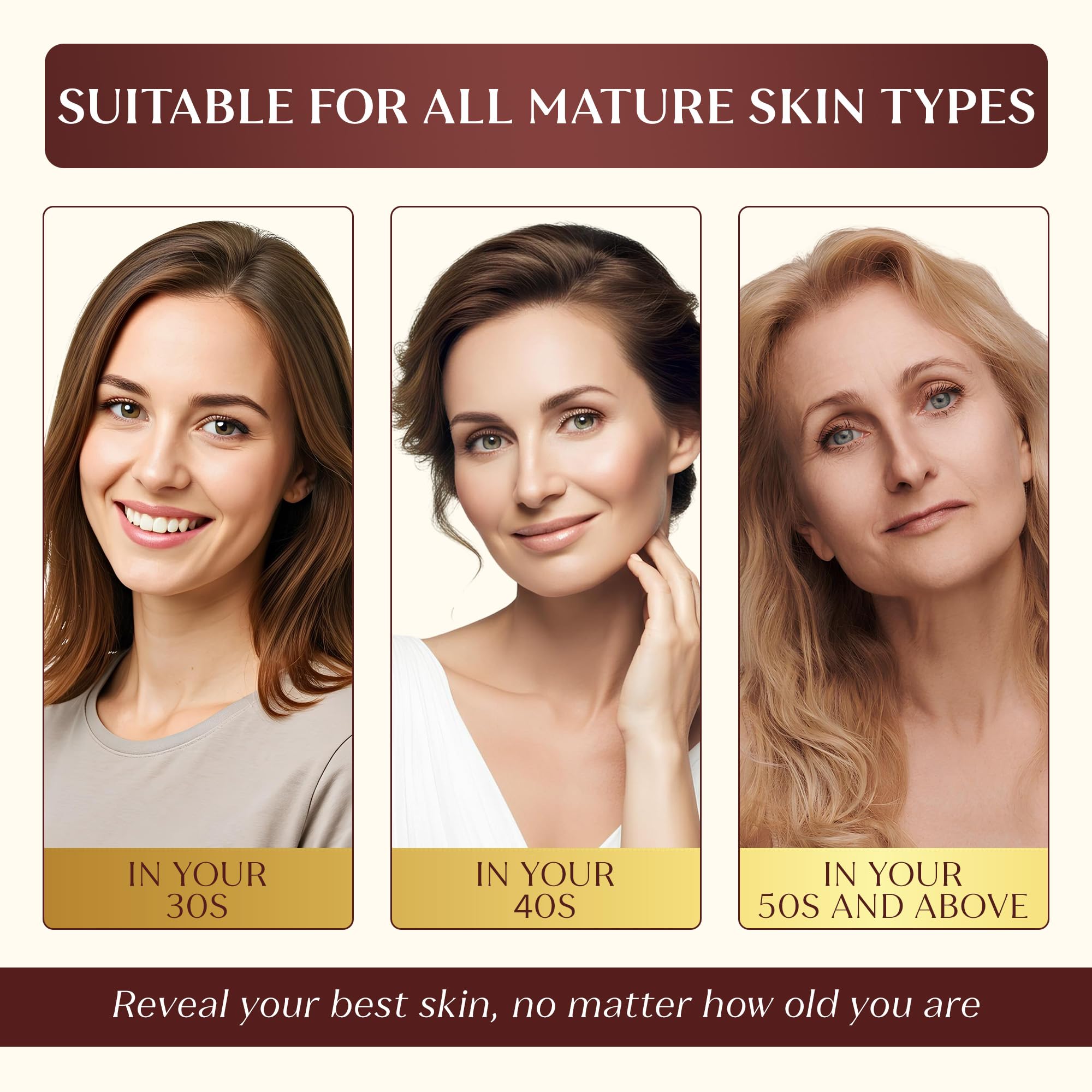 Hyaluronic acid component provides deep hydration with a light finish.