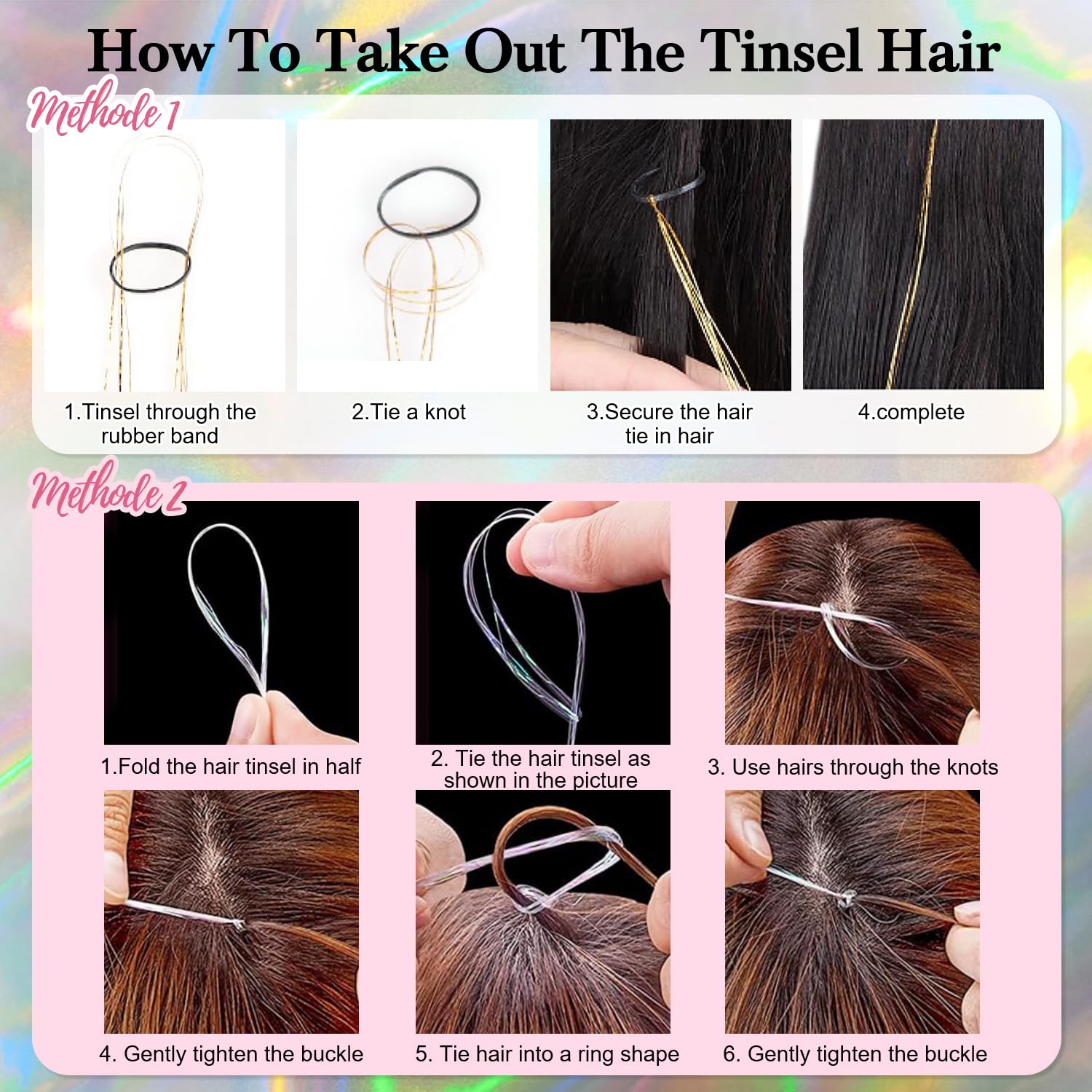 Sarannala tinsel enhances wedding or cosplay looks with brown sparkle