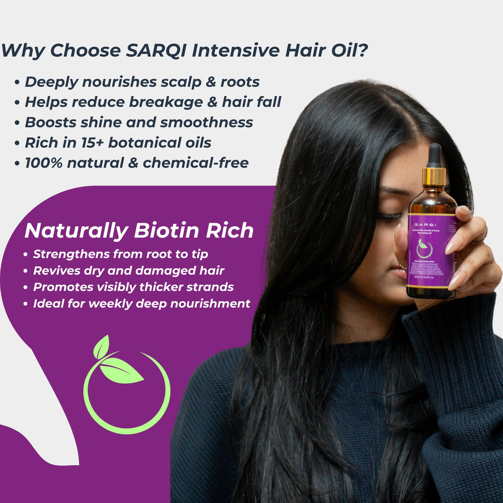 SARQI texture close-up shows rich non-greasy shine