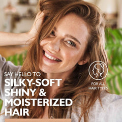 Saryna Key Repair Oil smooths frizz for easier styling.