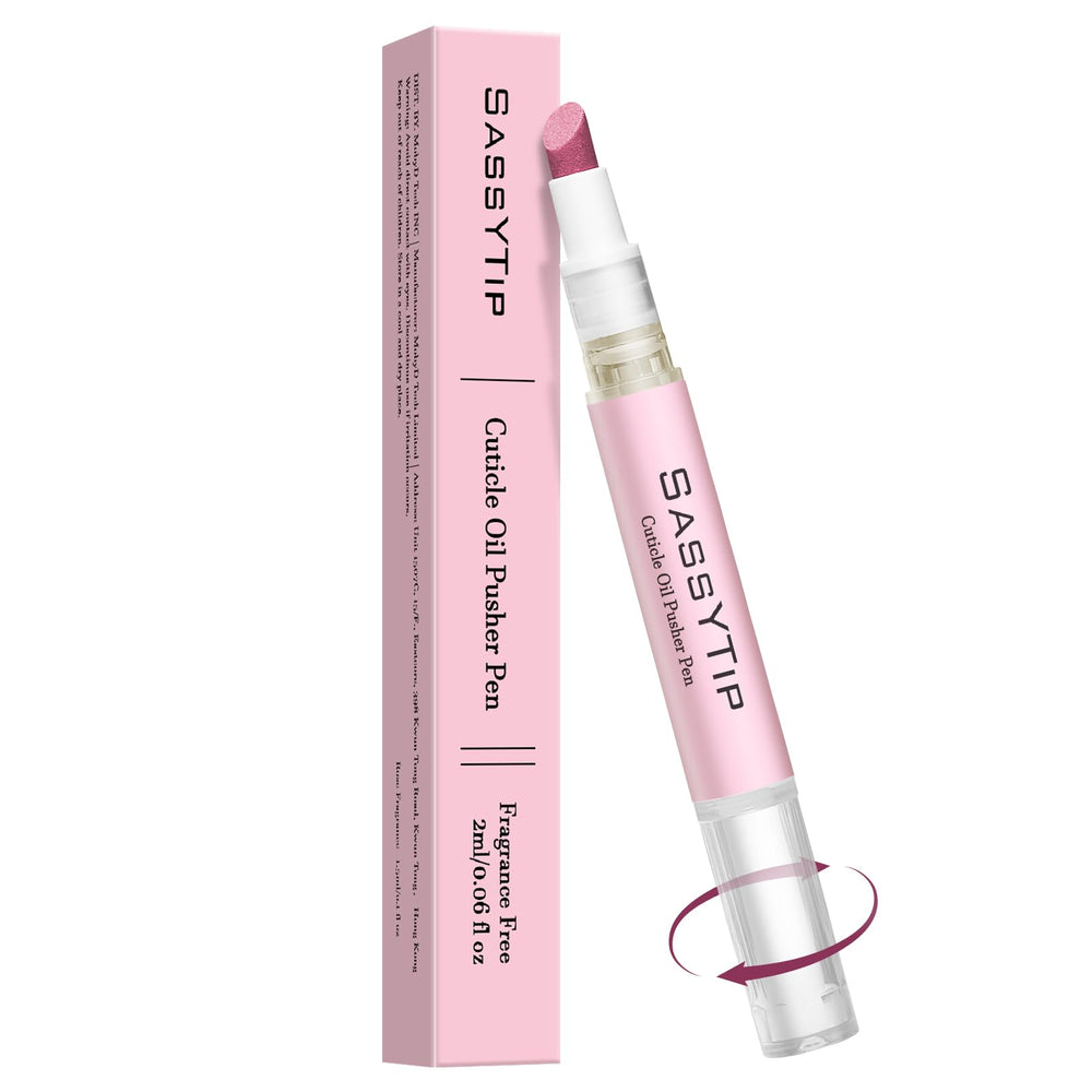 SASSYTIP ceramic cuticle pusher for precise grooming at home
