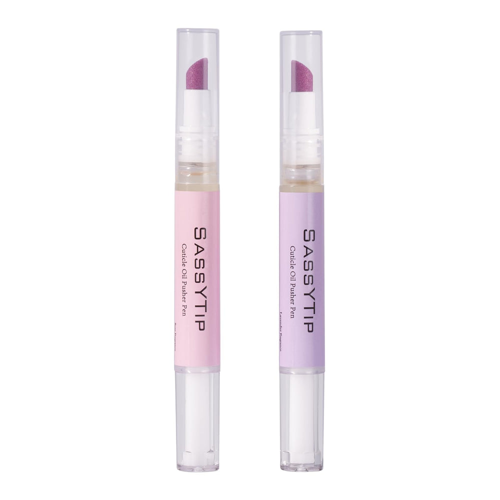 SASSYTIP ceramic cuticle pusher close-up for gentle nail care