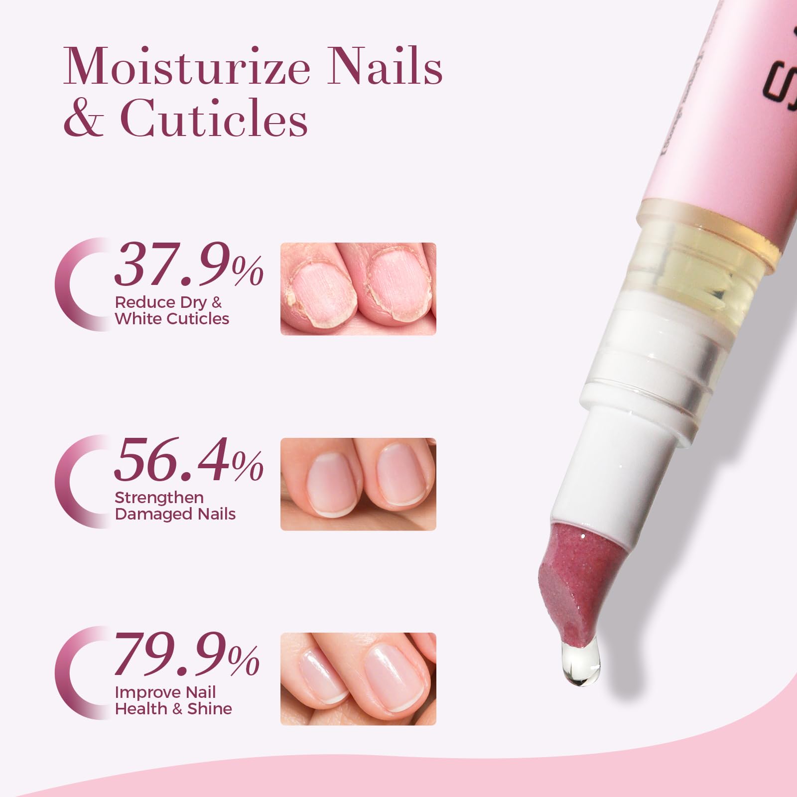 SASSYTIP cuticle oil pen lavender scent for calming routine