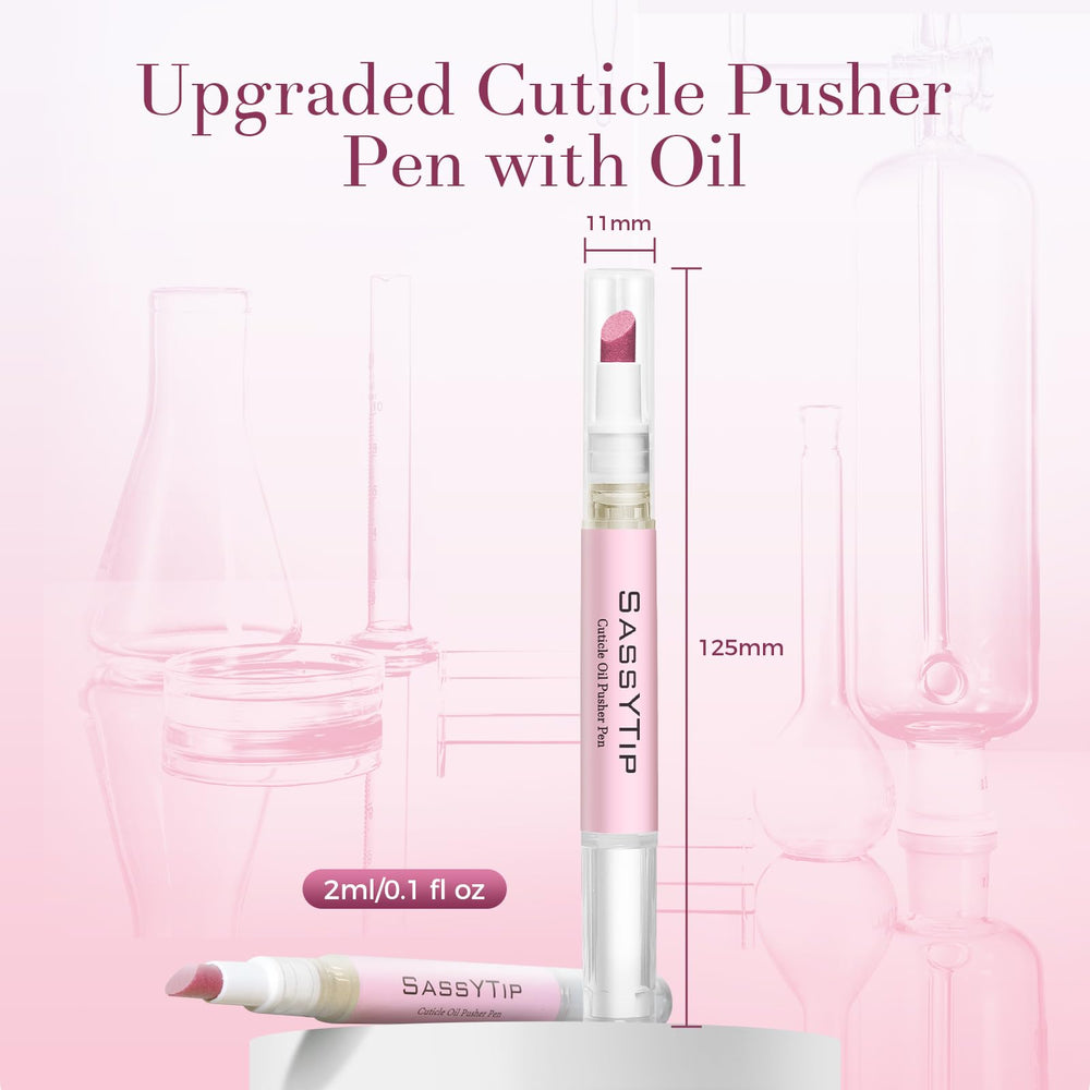 SASSYTIP pink housing design adds ease to daily nail care