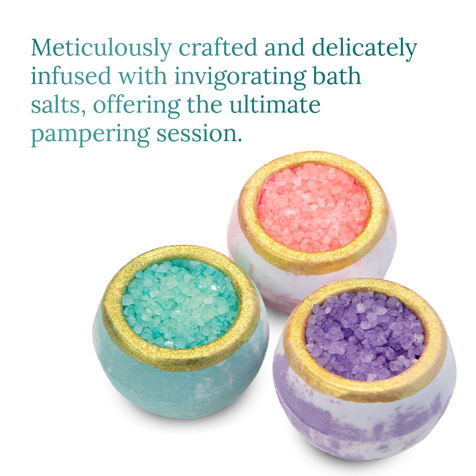 Satavi Naturals eucalyptus mint bath bomb refreshing revival natural fragrance