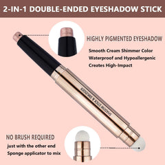 SAUBZEAN Rose Gold Swatches on skin reveal rich pink-to-champagne payoff