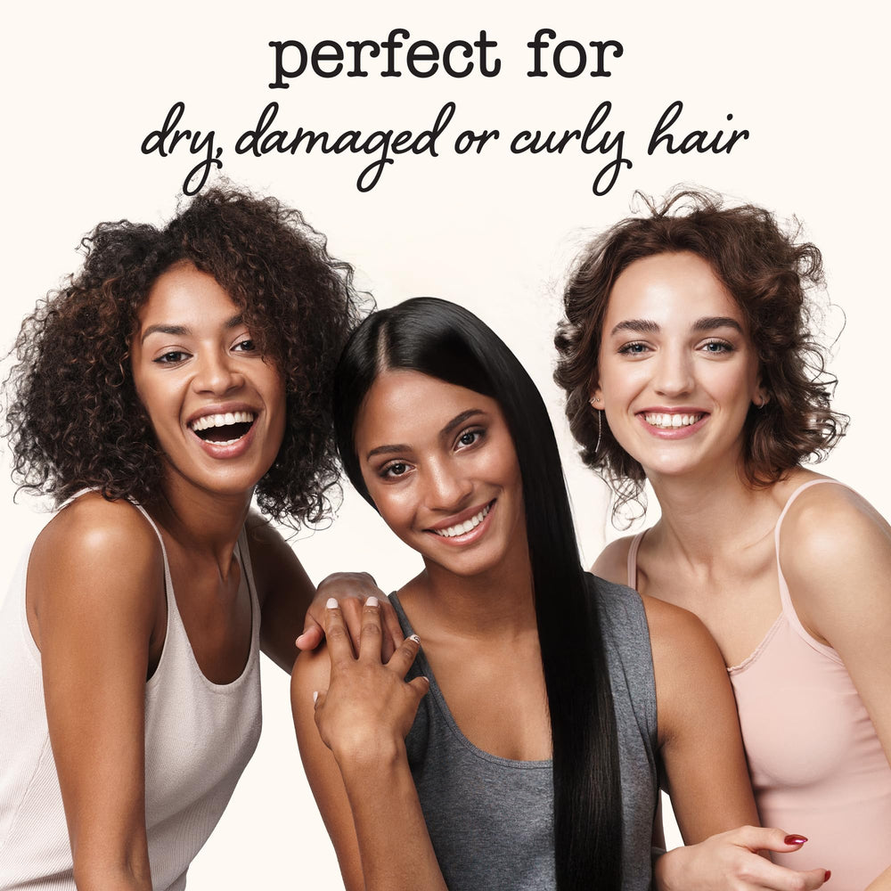Curly hair glow with SAUCE BEAUTY Coconut Cream Conditioner for defined curls