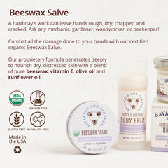 Savannah Bee Company salve rosemary lavender aroma enhances daily care.