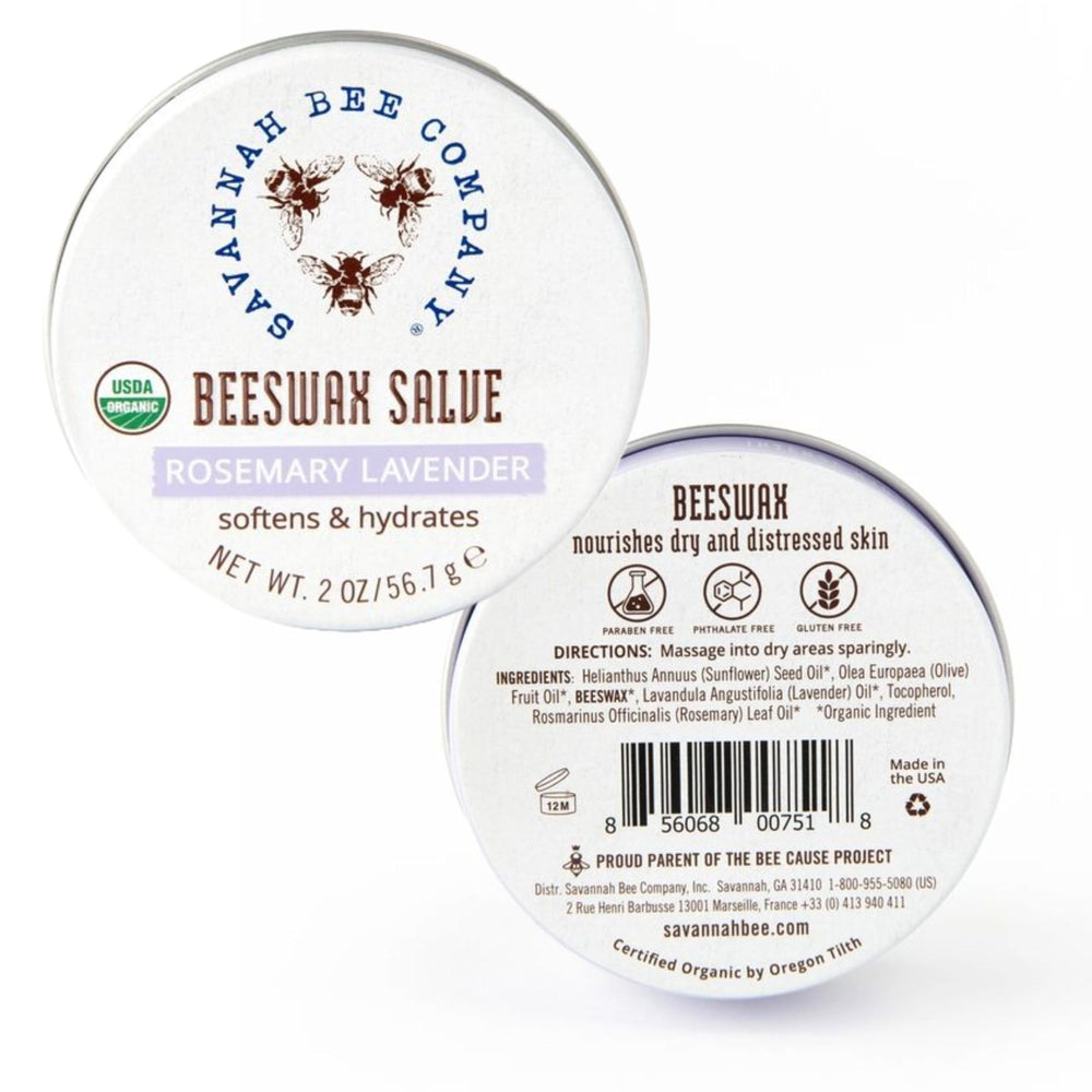 Compact 2 oz tin ideal for elbows and feet while traveling.