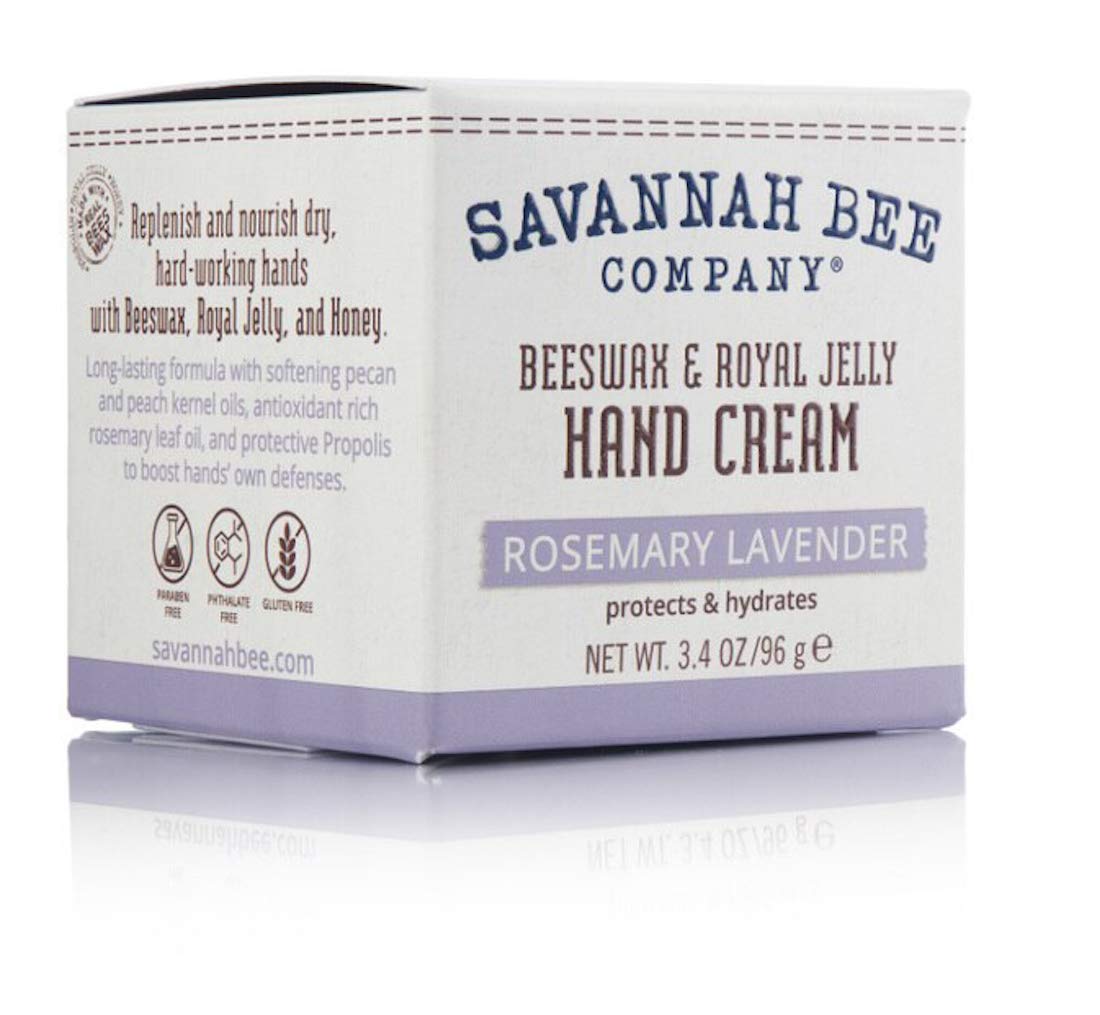 Savannah Bee Company travel-size hand cream ready for on-the-go care.