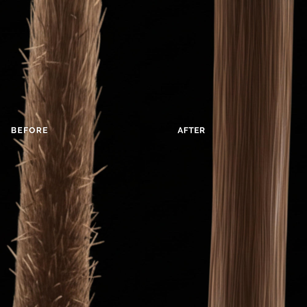 Savannah Hair Therapy keratin mask strong-hair shot hints reduced breakage.