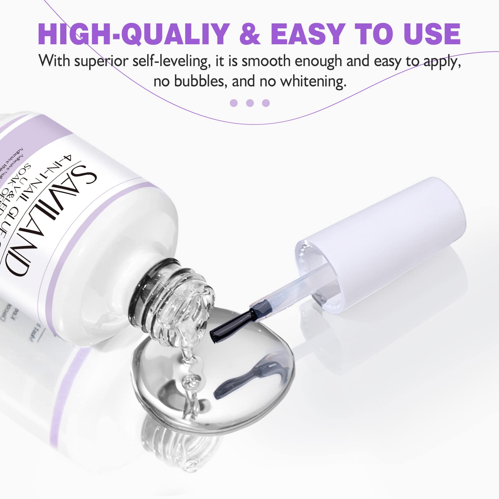 SAVILAND compact lamp with 60-second curing for quick sessions.