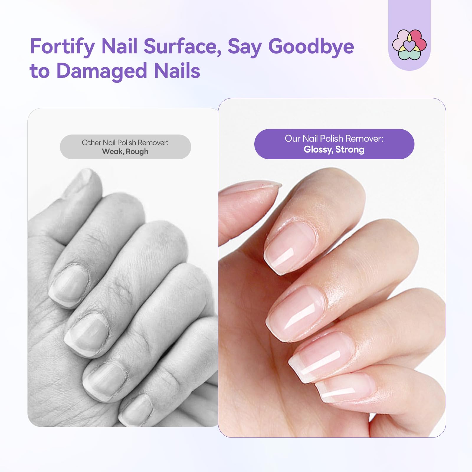 SAVILAND 8 oz bottle is ideal for frequent at-home nail care.