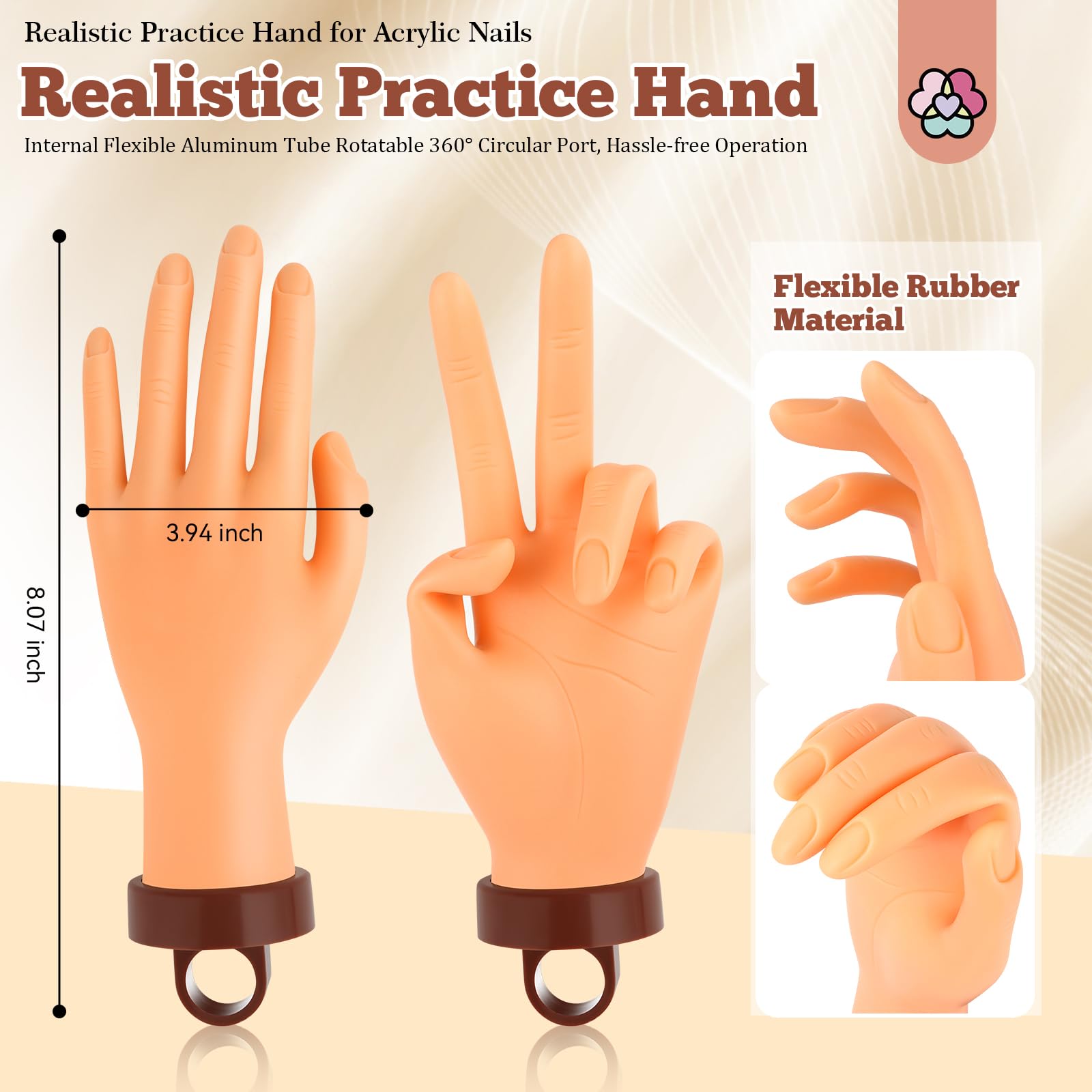 SAVILAND adjustable base keeps the hand steady on any table
