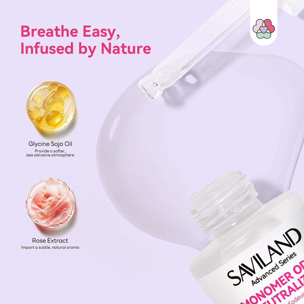 SAVILAND monomer drops leakproof cap for mess-free use