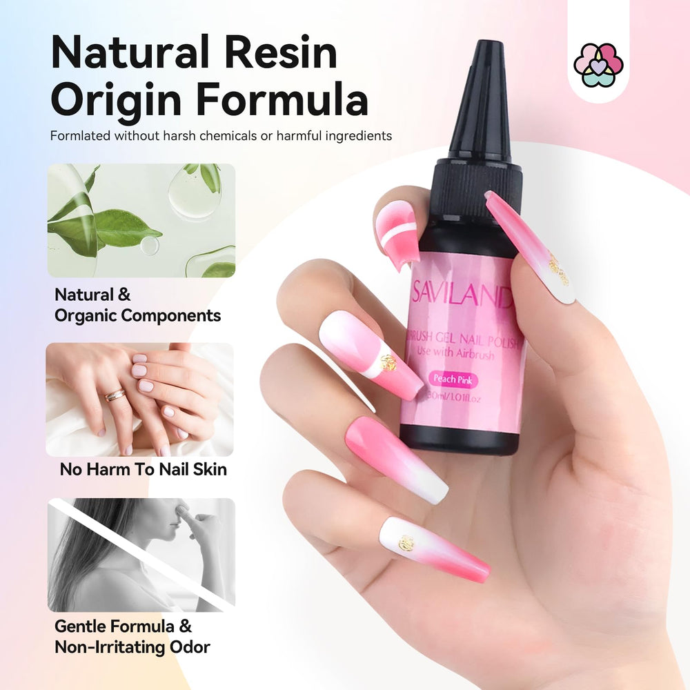 SAVILAND high-pigmentation gel polish with easy cleanup after sessions