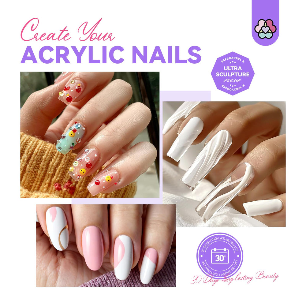 SAVILAND at-home nail extension setup demonstrates easy brush application.