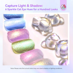 SAVILAND Aurora colors palette with iridescent shifts.