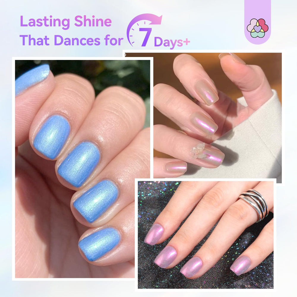SAVILAND Aurora long-lasting shine resists chipping.