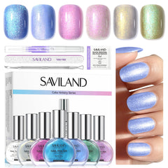 SAVILAND Aurora kit cover showing all-in-one manicure essentials.