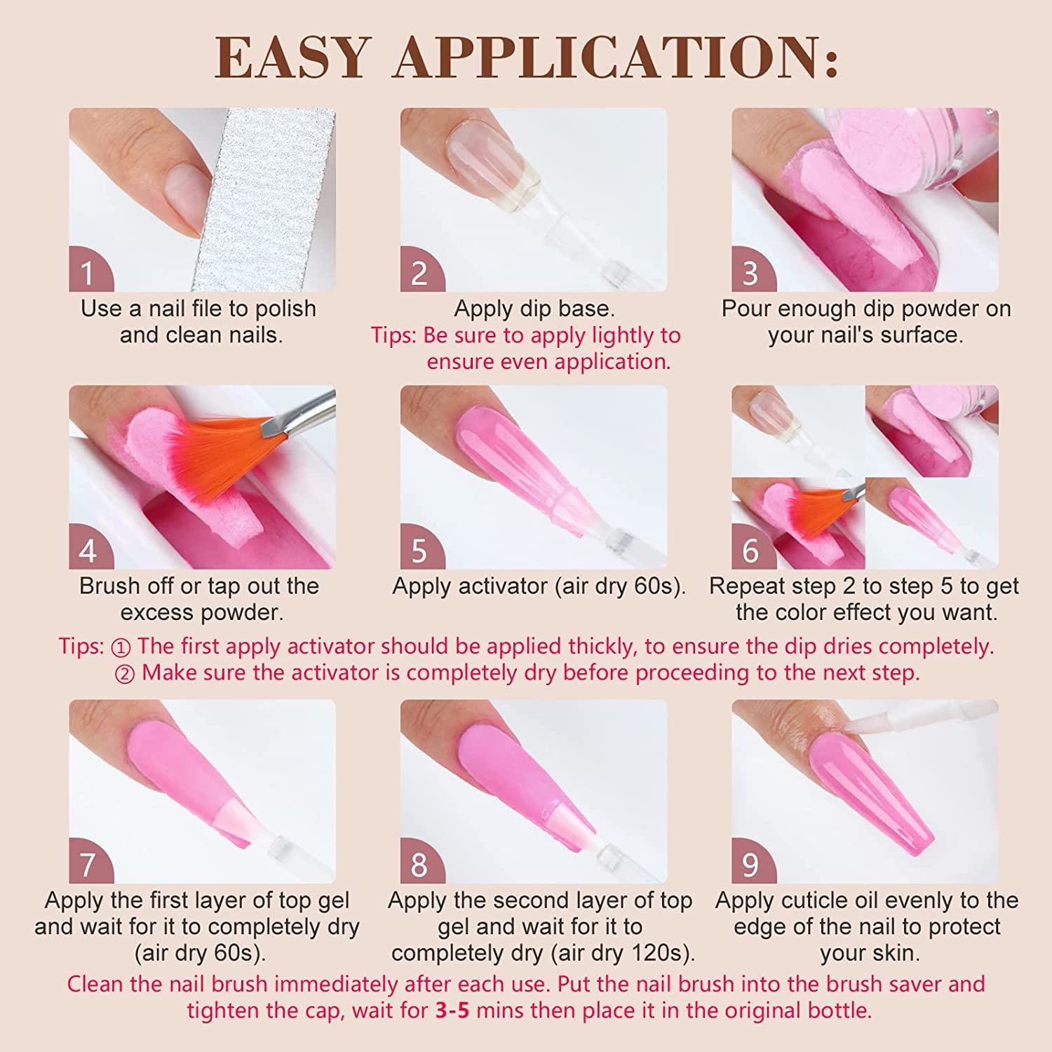Beginner friendly setup suitable for home nail art.