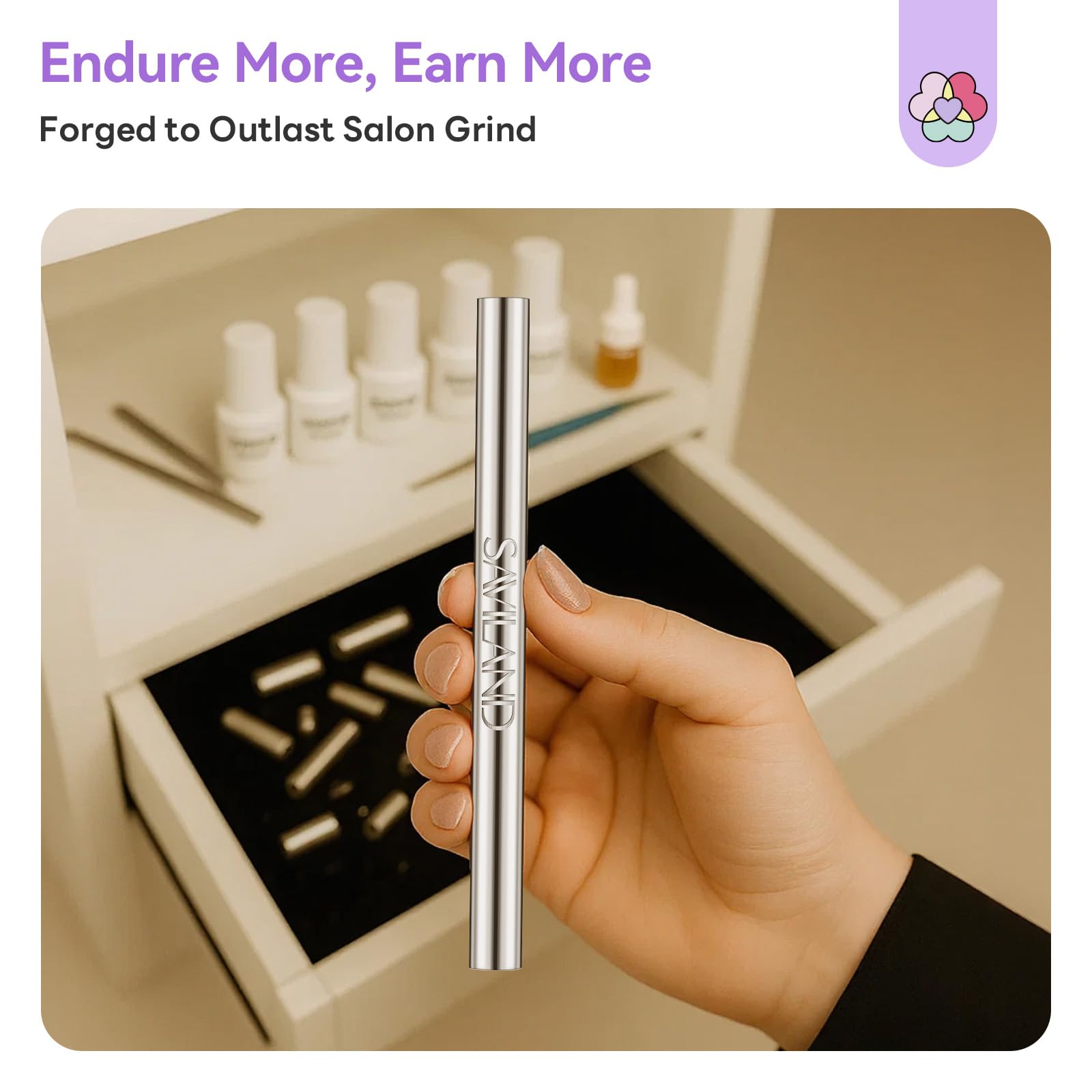 SAVILAND Cat Eye Magnet Wand preserves magnet strength after 1000 uses.
