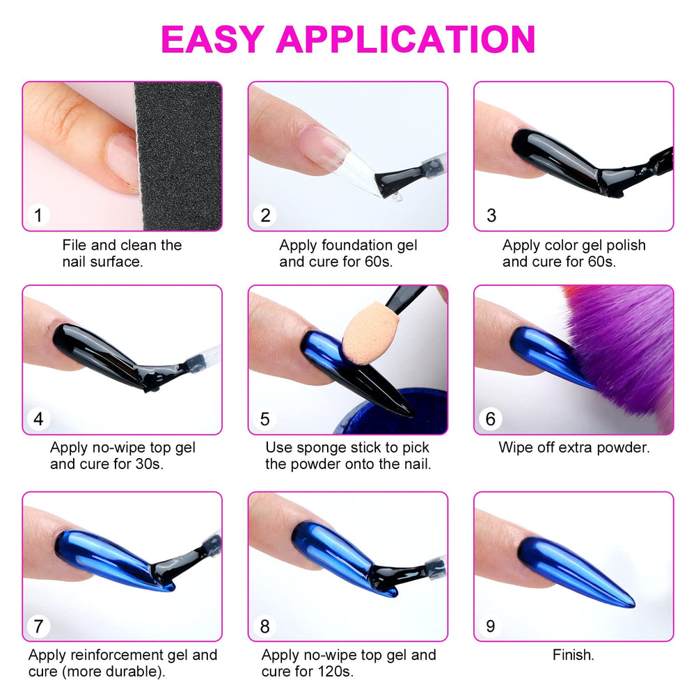 SAVILAND sponge sticks set enables precise, easy application.