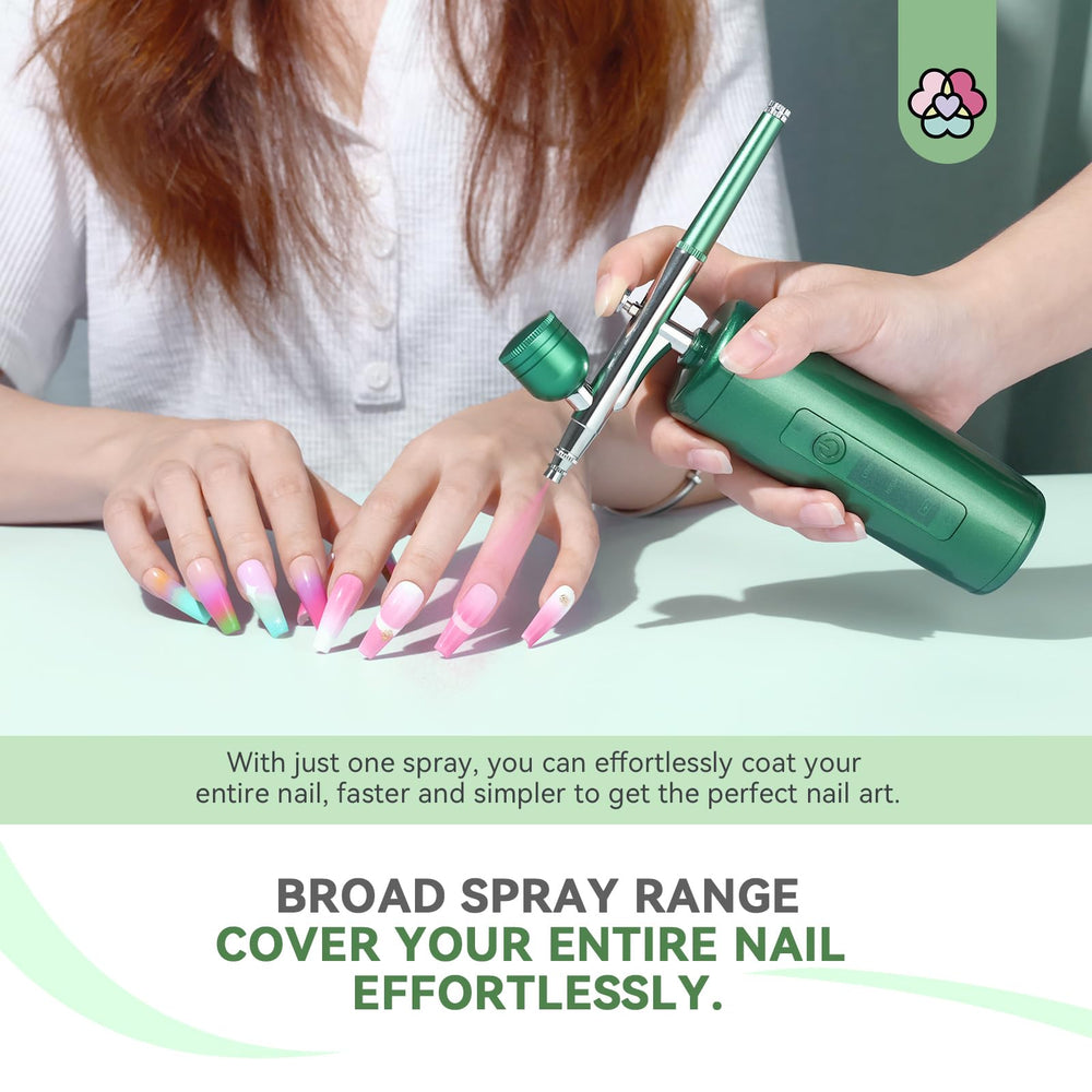 SAVILAND airbrush kit detailing cleaning brushes and wash needles for maintenance.