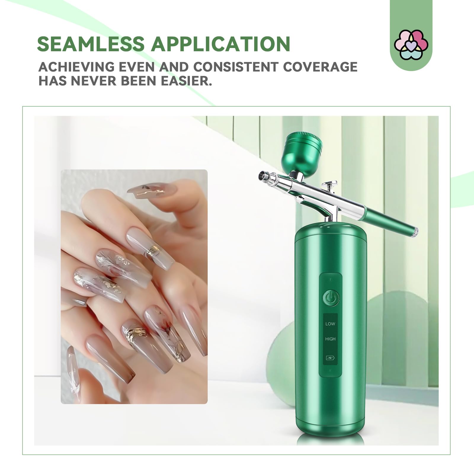 SAVILAND compact package for desktop or on-the-go nail art setup.