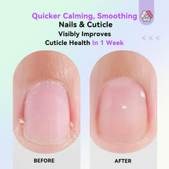 SAVILAND cuticle oil pen application on nail cuticle shows easy twist-to-dispense.