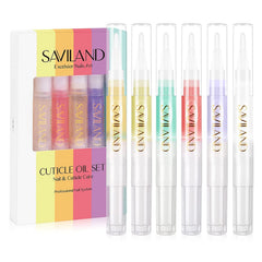 SAVILAND cuticle oil pen lily flavor nourishes cuticles for smoother nails