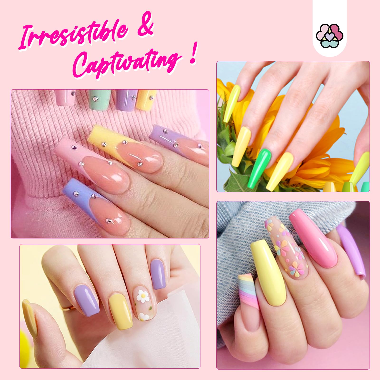 SAVILAND color swatches display 30 colors for versatile nail art.