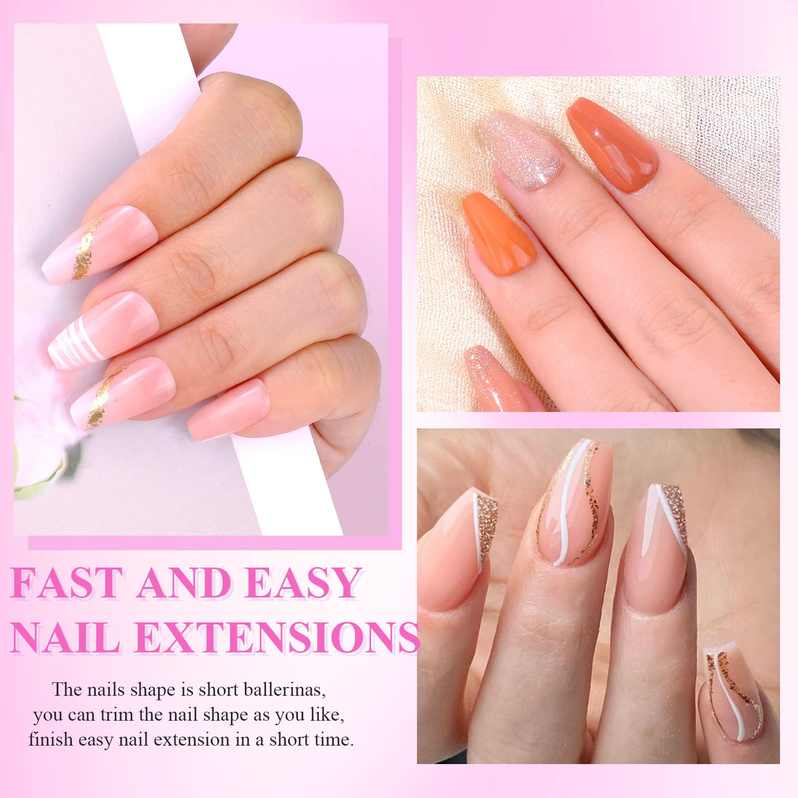 SAVILAND all-in-one kit for easy at-home nail extensions