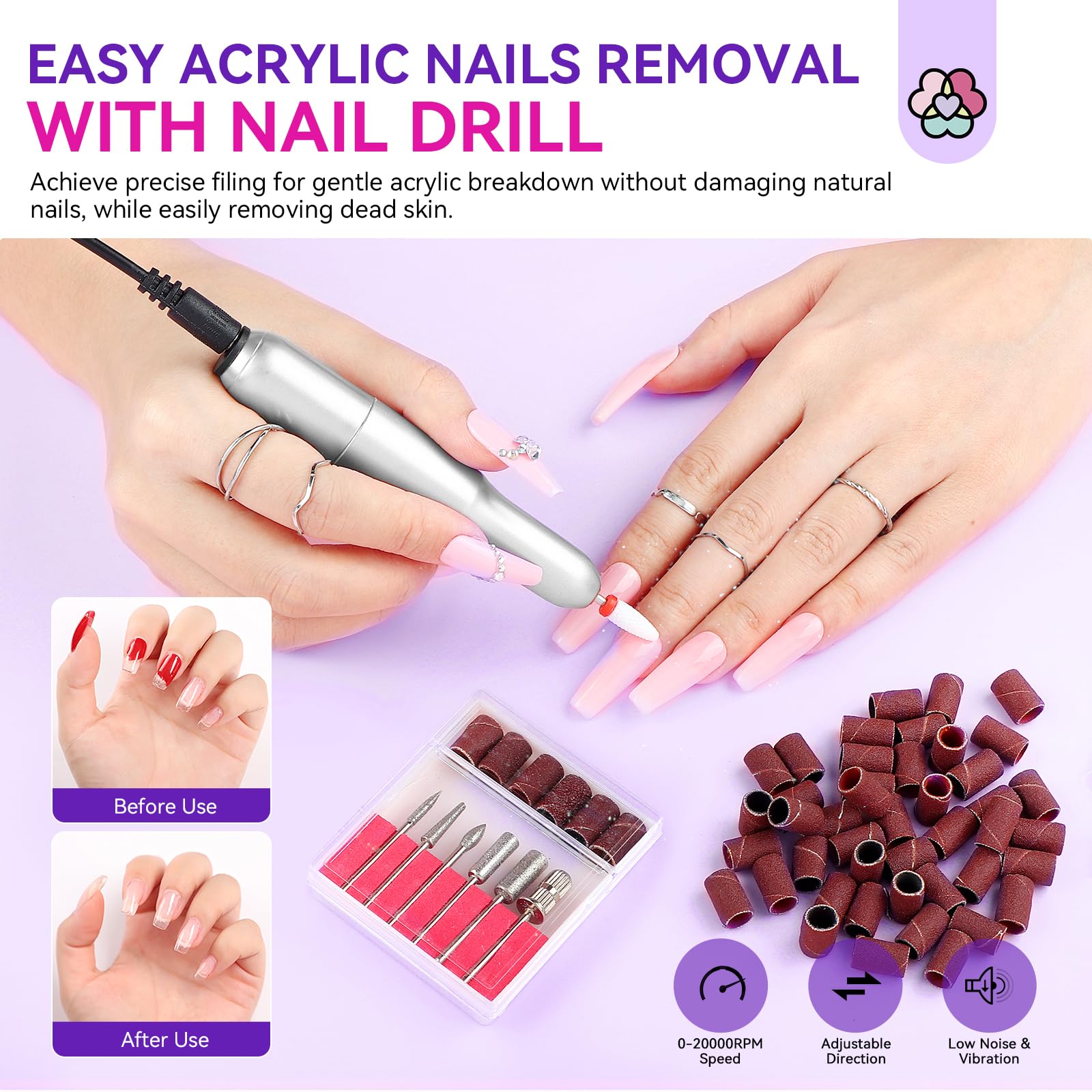 SAVILAND essential oils and diffuser stones for aroma during nails