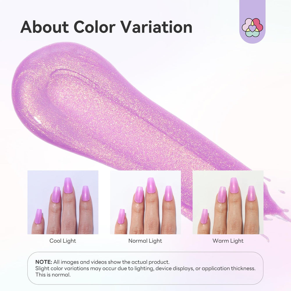 Pen contains castor oil and vitamin E for nail nourishment during wear.